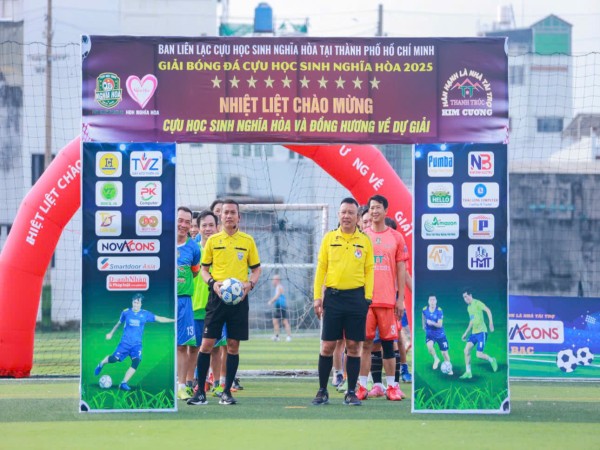 Chung kết giải bóng đá “Cựu học sinh Nghĩa Hòa”: 10 năm - Một hành trình đầy tự hào