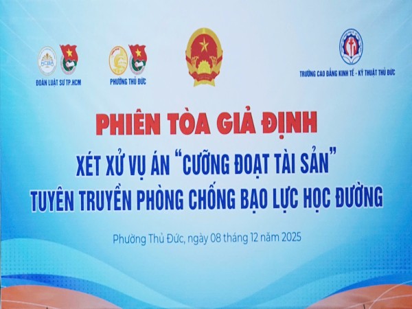 Phiên tòa giả định vụ án “cưỡng đoạt tài sản”