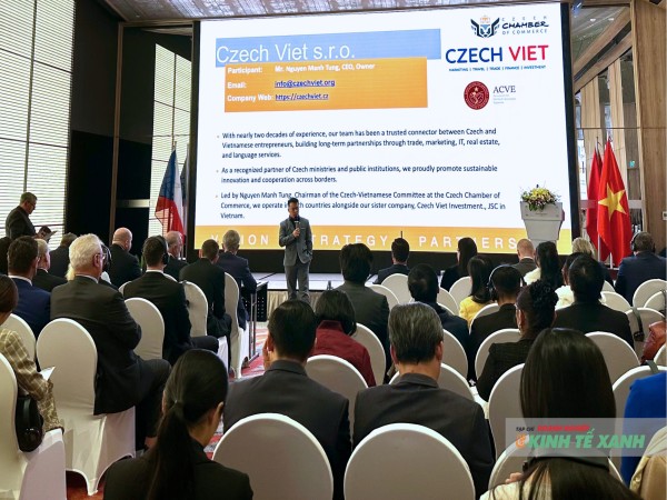 Diễn đàn Doanh nghiệp Việt Nam – Séc 2025: Thúc đẩy hợp tác đầu tư, hướng tới mục tiêu phát triển bền vững