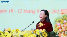 Bà Bùi Thị Quỳnh Vân tiếp tục làm Bí thư Tỉnh ủy Quảng Ngãi