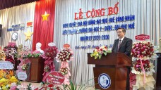 GS.TS Nguyễn Vũ Quốc Huy được tín nhiệm tiếp tục giữ chức Hiệu trưởng Trường Đại học Y _ Dược