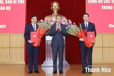 Thanh Hoá có 2 tân Phó Bí thư Tỉnh uỷ