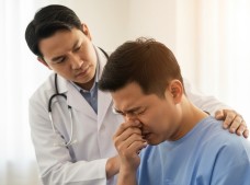 Người đàn ông nguy kịch sau vài ngày sổ mũi