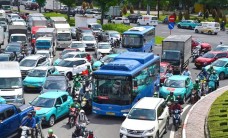 CSGT TP HCM dùng thiết bị bay để giảm kẹt xe dịp lễ 2-9