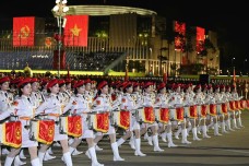 Hà Nội: Rực rỡ đêm tổng hợp luyện diễu binh, diễu hành kỷ niệm 80 năm Quốc khánh