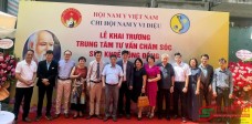 Khai trương trung tâm tư vấn chăm sóc sức khỏe cộng đồng của chi hội Nam y Vi Diệu - Bước tiến mới trong sứ mệnh vì sức khỏe nhân dân