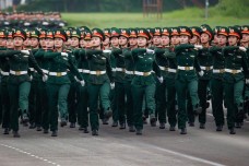 Hàng nghìn chiến sĩ lần đầu hợp luyện diễu binh, diễu hành kỷ niệm 80 năm Quốc khánh