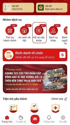 Hướng dẫn xem lịch sử khám, chữa bệnh bảo hiểm y tế trên VNeID