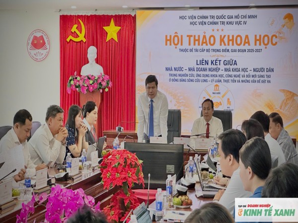 Cần Thơ: Tăng cường liên kết “4 nhà”, thúc đẩy khoa học, công nghệ và chuyển đổi số vùng ĐBSCL