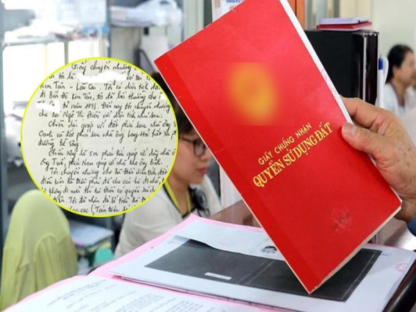 Bộ Nông nghiệp và Môi trường đề xuất cấp sổ đỏ cho đất mua giấy viết tay
