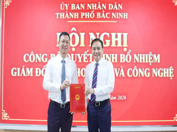 Bắc Ninh có tân Giám đốc Sở Khoa học và Công nghệ