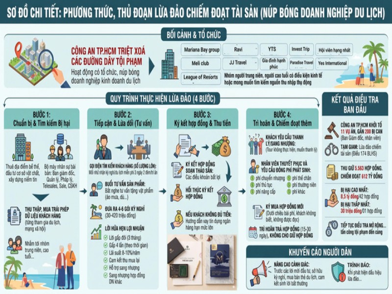 Giáo viên nghỉ hưu bị dụ đem toàn bộ tiền tích góp mua hợp đồng kỳ nghỉ