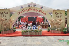 Tái hiện không gian Chợ quê thời Mạc giữa lòng di tích