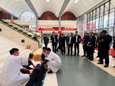 Hơn 300 cán bộ y tế phục vụ Đại hội lần thứ XIV của Đảng