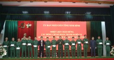 Lễ đón nhận quân nhân hoàn thành nghĩa vụ trở về địa phương năm 2026