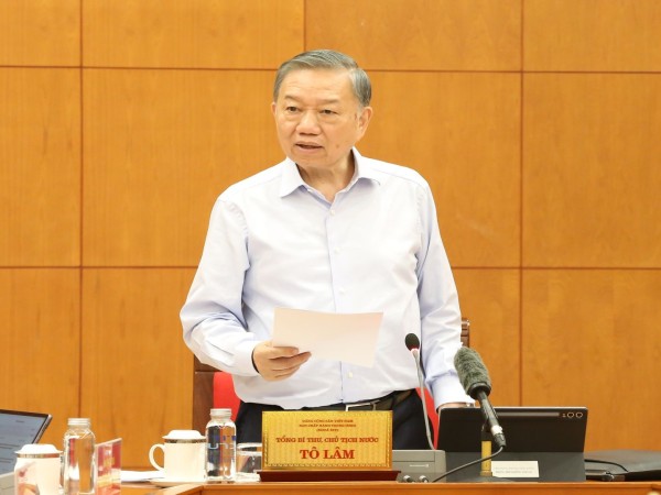 Tổng Bí thư, Chủ tịch nước Tô Lâm: Phải tạo chuyển biến phát triển mới về tư duy, thể chế và phương thức công tác cán bộ