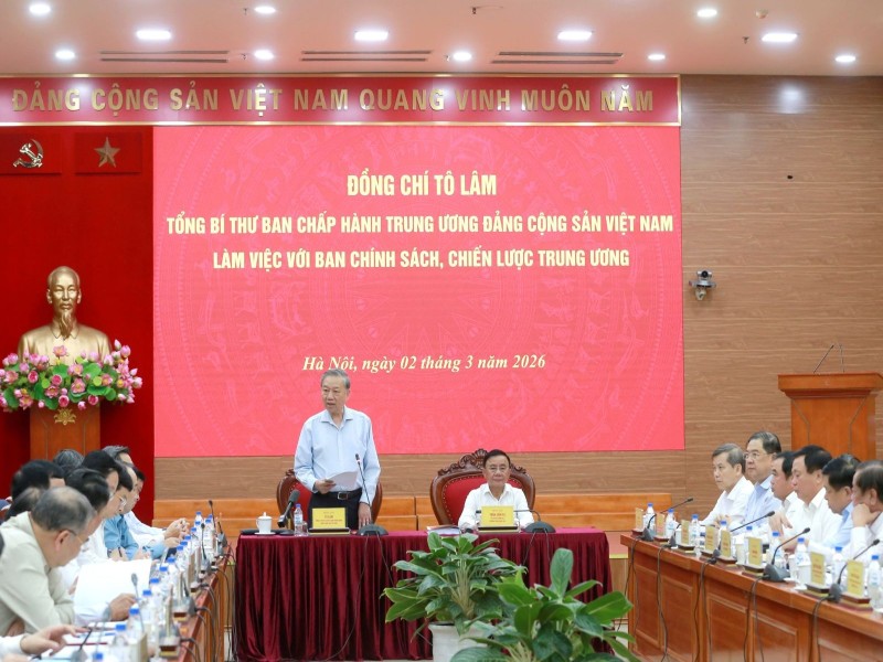 Tổng Bí thư yêu cầu hoàn thiện 'bản thiết kế tổng thể' mô hình tăng trưởng kinh tế đến năm 2045