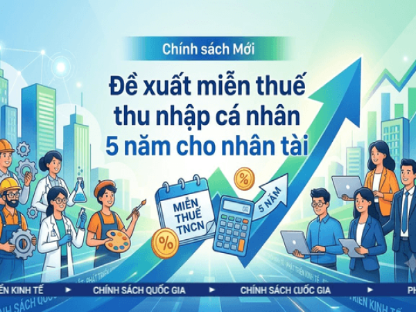 Bộ Nội vụ đề xuất miễn thuế thu nhập cá nhân cho nhân tài