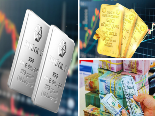 Giá vàng thủng mốc 170 triệu đồng, bạc “bốc hơi” hơn 7 triệu đồng/kg