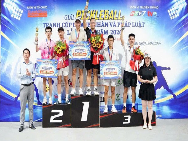 Pickleball kết nối doanh nhân, lan tỏa tinh thần nhân ái