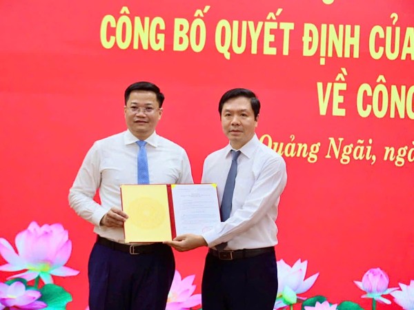 Chân dung tân Phó Bí thư Tỉnh uỷ Quảng Ngãi