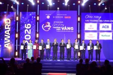 Vinh danh 50 doanh nghiệp đạt Giải thưởng Thương hiệu Vàng TP.HCM năm 2026