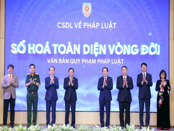 Khai trương Cơ sở dữ liệu quốc gia về pháp luật phiên bản mới