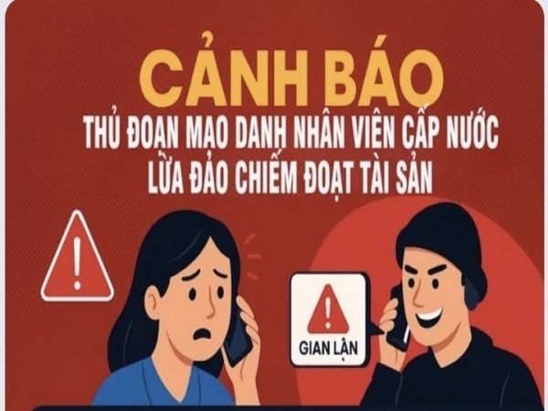 'Sập bẫy' kẻ giả danh nhân viên công ty cấp nước, người đàn ông mất 220 triệu