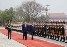 Trung Quốc bắn 21 loạt đại bác chào mừng Tổng Bí thư, Chủ tịch nước Tô Lâm thăm cấp Nhà nước