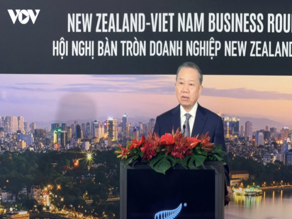 Tổng Bí thư, Chủ tịch nước dự Hội nghị Doanh nghiệp New Zealand-Việt Nam