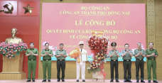 Tân Phó Giám đốc Công an được biệt phái về làm Ban Quản lý dự án TP Đồng Nai