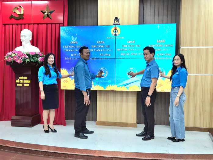 Công đoàn phường Tân Phú, TP HCM công bố quyết định thành lập - Ảnh 3.