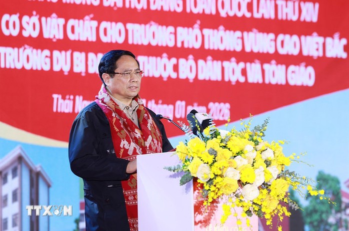 Thủ tướng mong muốn học sinh dân tộc thiểu số ấp ủ ước mơ, hoài bão và khát vọng vươn lên - Ảnh 3.