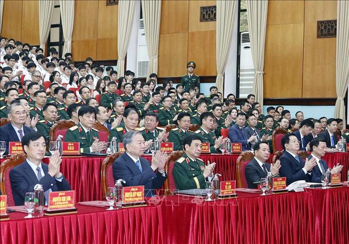 Tổng Bí thư Tô Lâm nhấn mạnh Đoàn kết , bản lĩnh và đổi mới trong phát triển giáo dục quốc phòng - Ảnh 3.