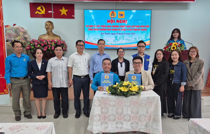 Công đoàn và doanh nghiệp phối hợp chăm lo cho người lao động - Ảnh 1.