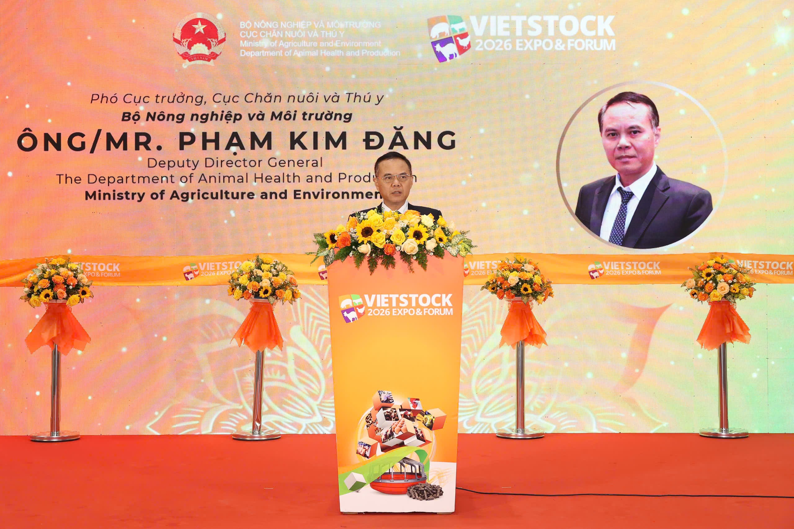 ông Phạm Kim Đăng, Phó Cục trưởng Cục Chăn nuôi và Thú y, Bộ Nông nghiệp và Môi trường