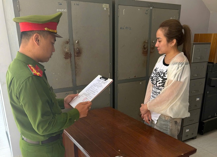 Lê Nguyễn Quỳnh Như bị khởi tố. (Ảnh: C.A)