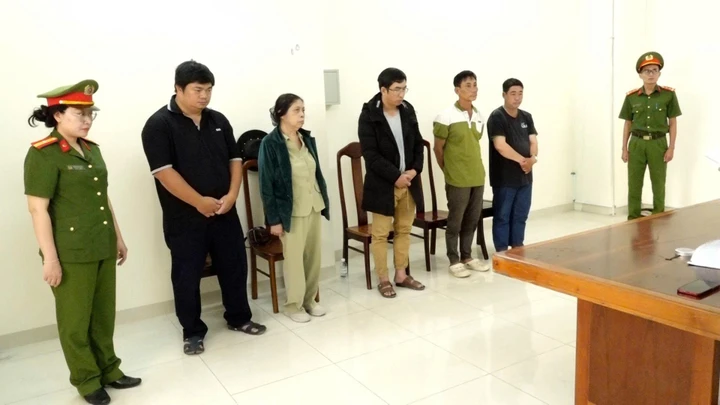 Các bị can bị khởi tố. (Ảnh: CACC)