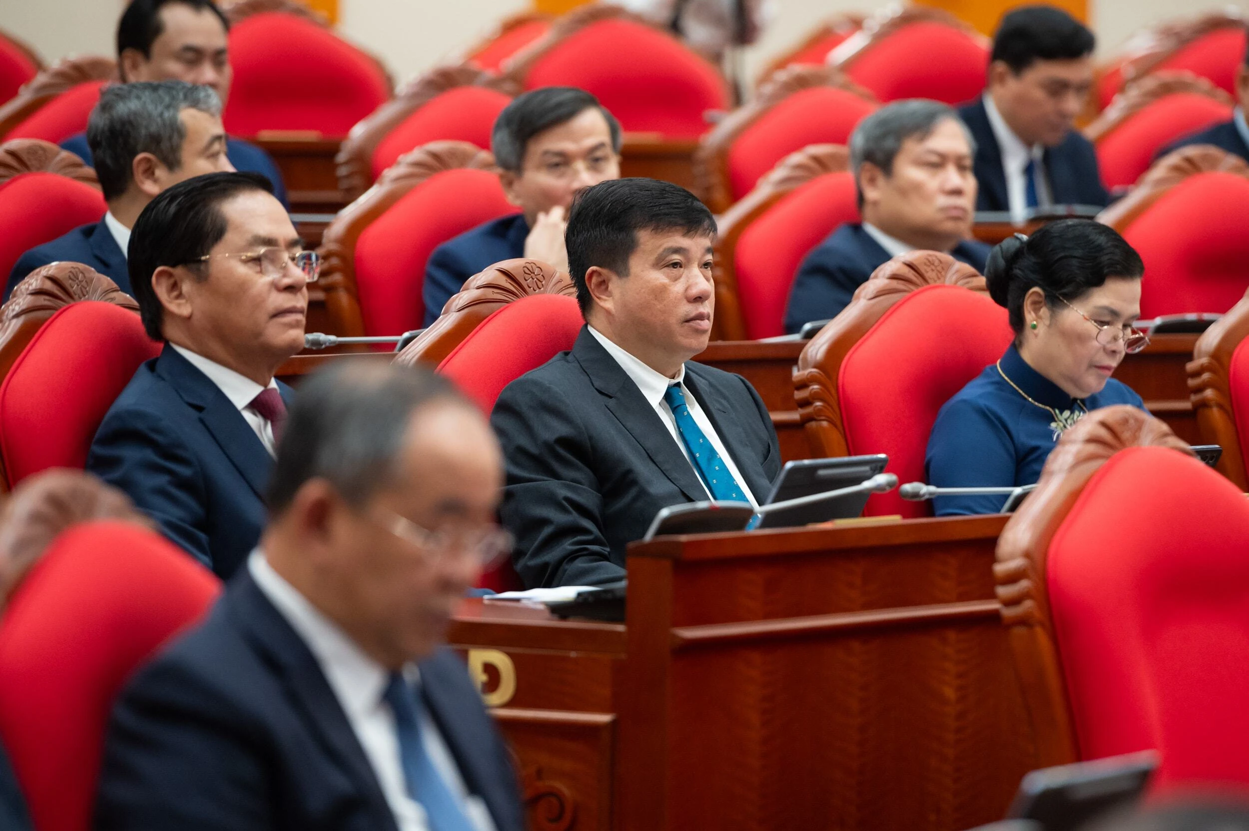 Các đại biểu tham dự Hội nghị Trung ương 15.