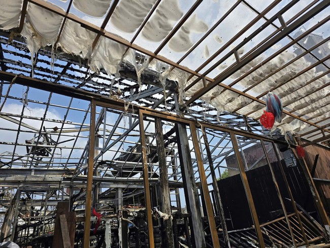 Hình ảnh sau vụ cháy quán cà phê Noọng Ơi ở TPHCM - Ảnh 1.