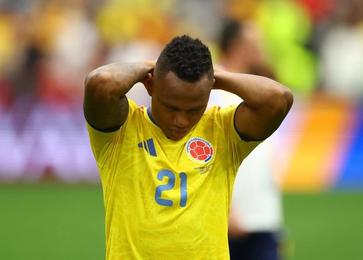 Jaminton Campaz vẫn ở lại Mỹ dù hành trình của Colombia tại World Cup 2026 đã khép lại. (Ảnh: Reuters)