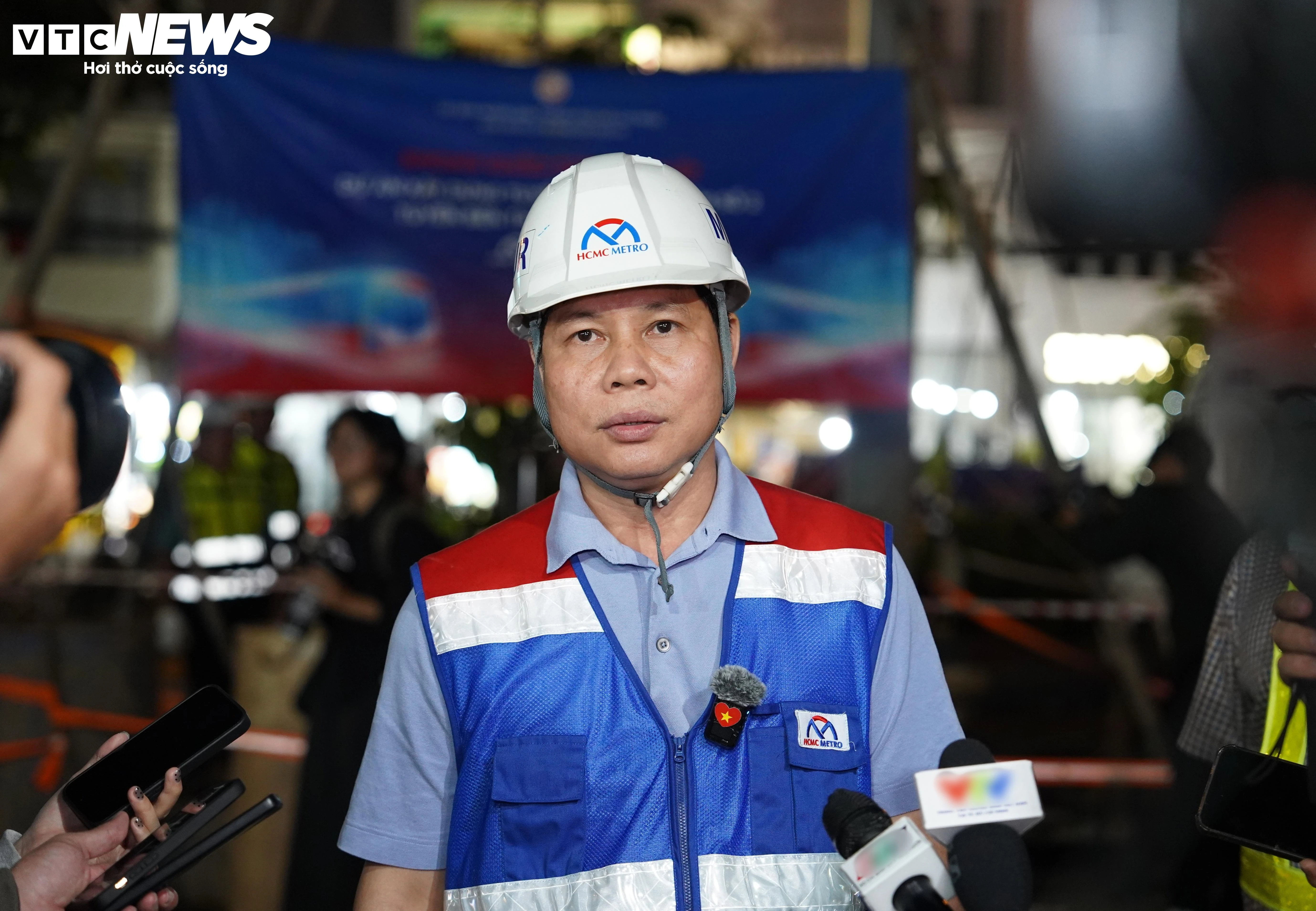 Xuyên đêm khoan địa chất tuyến Metro số 2 ở TP.HCM, hướng đến mốc vận hành 2030 - 2