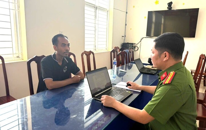 Lâm Văn Thới làm việc với Cơ quan điều tra.