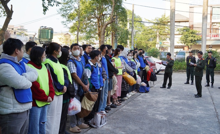 Gần 50 người có liên quan được triệu tập về Công an Thanh Hóa phục vụ công tác điều tra. (Ảnh: Công an Thanh Hoá)