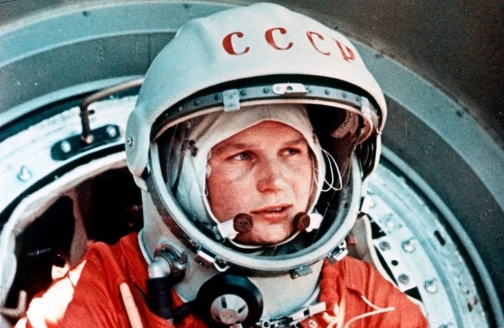 Phi hành gia Valentina Tereshkova - người phụ nữ đầu tiên bay vào vũ trụ. (Ảnh: Sputnik)
