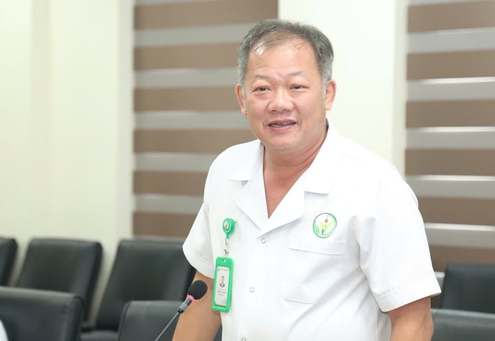 PGS.TS Dương Đức Hùng, Giám đốc Bệnh viện Hữu nghị Việt Đức.
