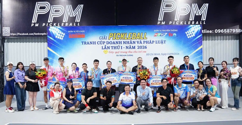 Pickleball kết nối doanh nhân, lan tỏa tinh thần nhân ái - Ảnh 4.