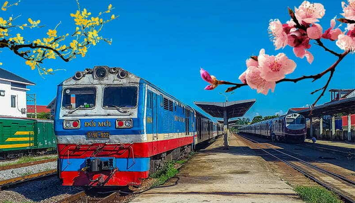 Bán vé tàu Tết Đinh Mùi 2027 từ 30/8. (Ảnh minh họa)
