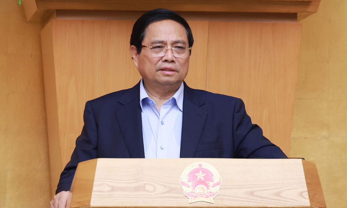Thủ tướng Phạm Minh Chính. (Ảnh: TTXVN)