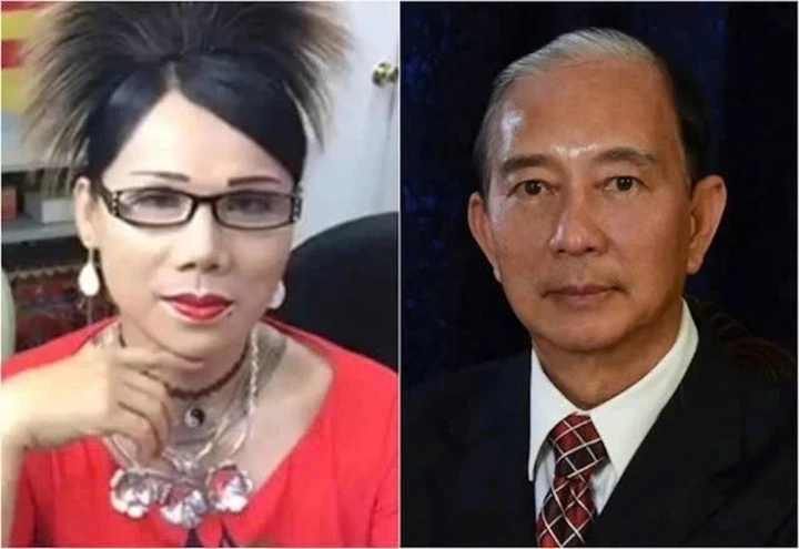 Các đối tượng Đào Minh Quân (ảnh phải) và Phạm Lisa